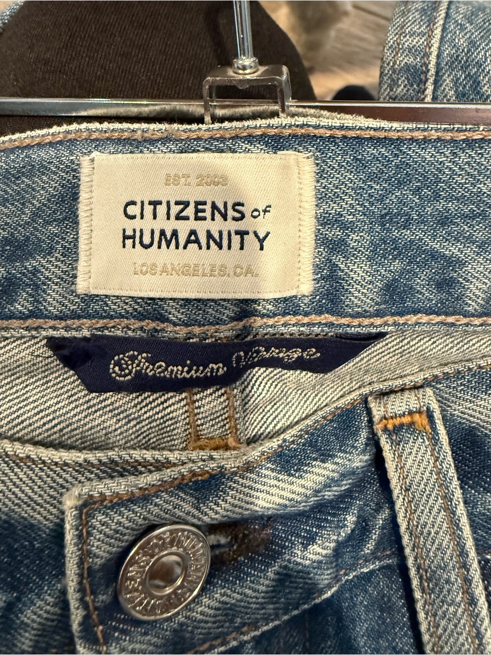 Citizens of Humanity Ayla Baggy Jeans in the wash Clavary, NWOT, Sz 27 - Picture 6 of 6